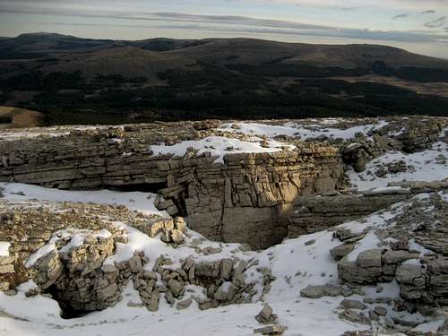 Rock Formations on Medicine Mountain