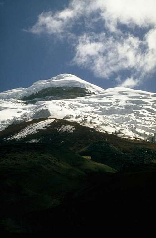 Cotopaxi from the north with...