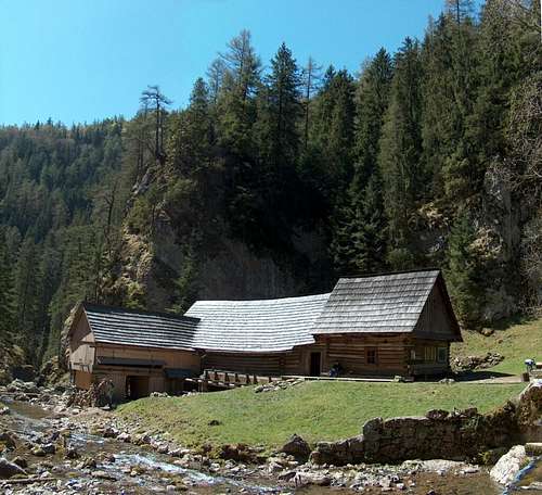 The water-mill in Kvačianska Dolina