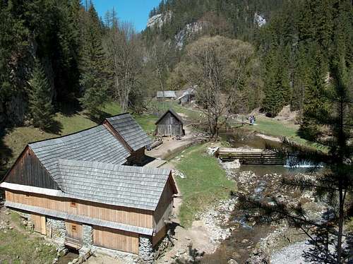 The water-mill in Kvačianska Dolina