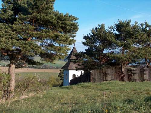 Little chapel, back to Kvačany