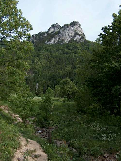 Beginning of Nové Diery, near Podžiar pass