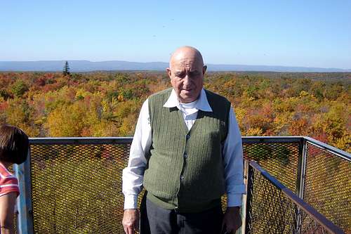 Pap on the Observation Tower