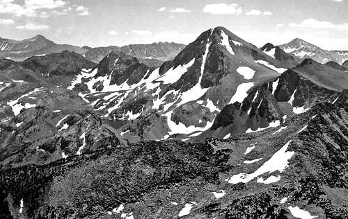 Red Slate Mtn. from Bloody Mtn.