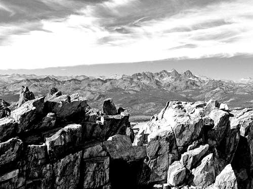Ritter Range from the Mammoth Crest