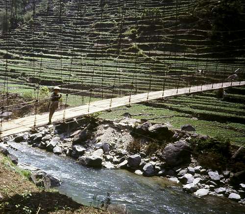 Many bridges to cross to enter Sherpa Country.