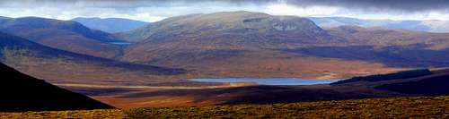 Geal Charn  & Loch Pattack