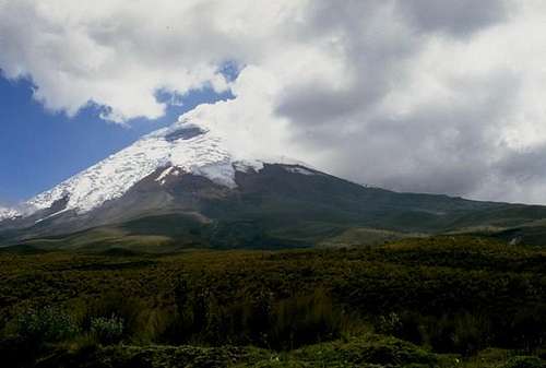 Cotopaxi from the park entry