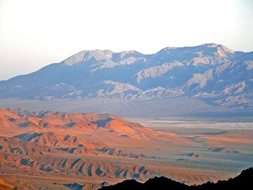 Avawatz Mountains from Jubilee Mt.,  Death Valley