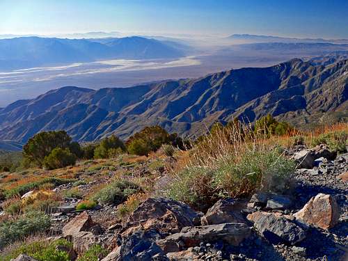 South Death Valley from Telescope Peak trail