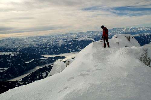 Fogliczech on the Dachstein Summit