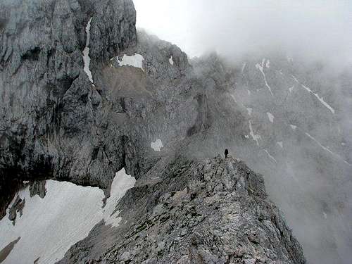 Summit ridge to Alpspitze