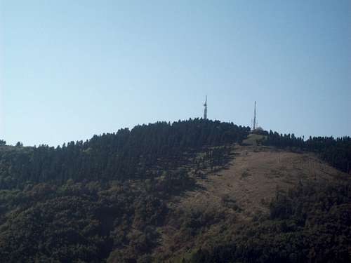 Ganeta from Arnotegi's summit