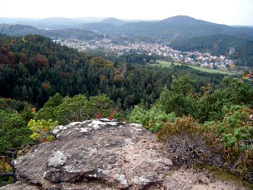 On the summit of the Satterfels !