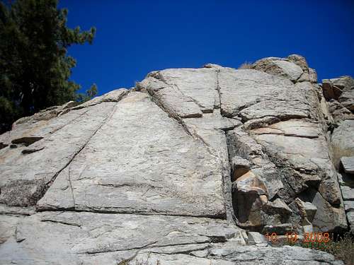 Tanglewood Slab, Holcomb Valley