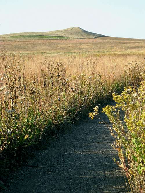 Spirit Mound above the Prairie