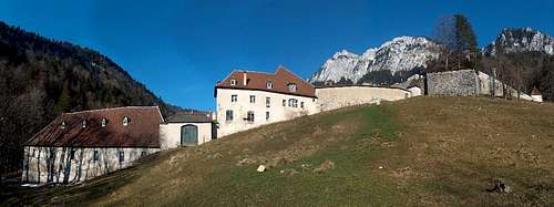 The monastery of the Chartreuse