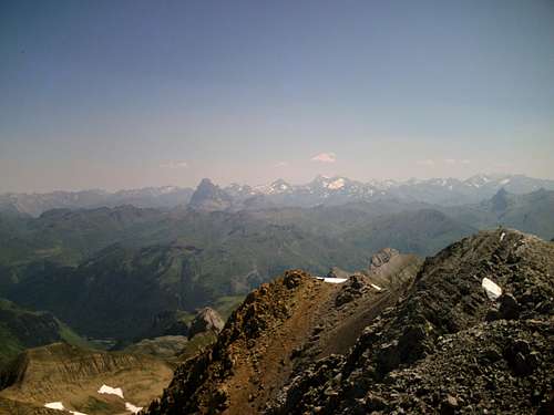 Pirineos Centrales from the summit