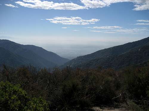 View of Los Angeles from Mount Zion