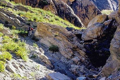 Ascent to Surkhob Pass