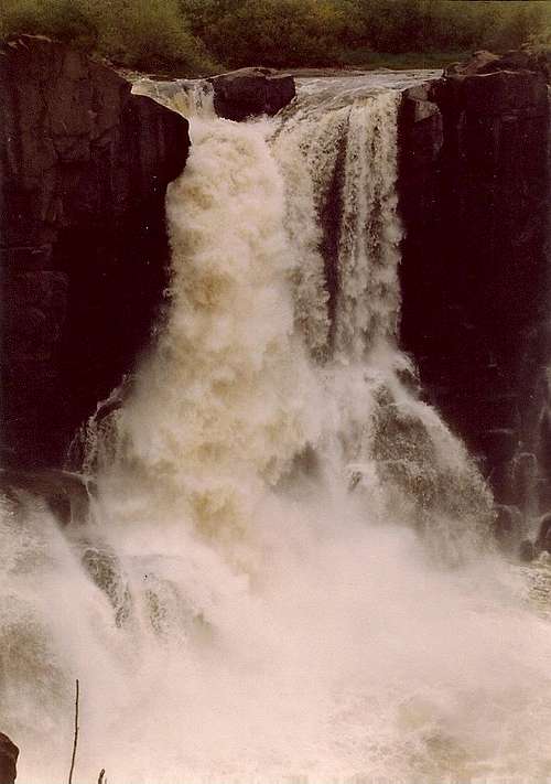 High Falls of The Pigeon River
