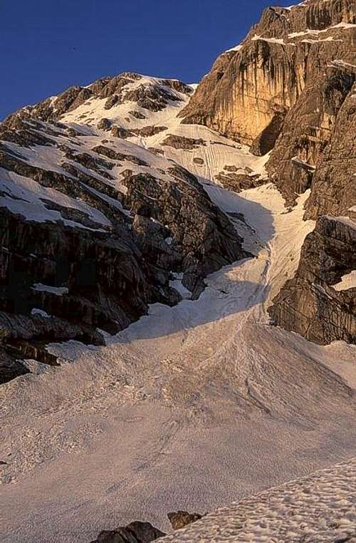Goell east face seen from...