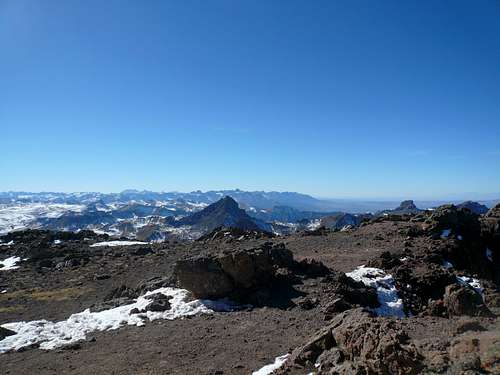 Wetterhorn Peak from Uncompahgre