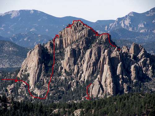 Cathedral Spires - South Face