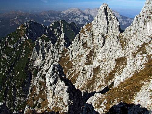 Monte Chiavals From Vallon di Gleris