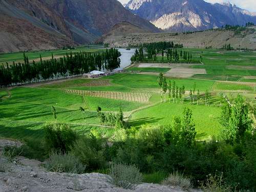 A village of North Pakistan