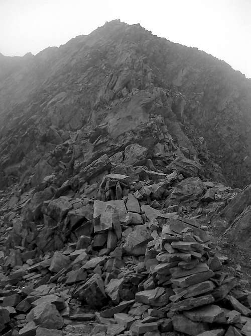 Kendlspitze summit ridge