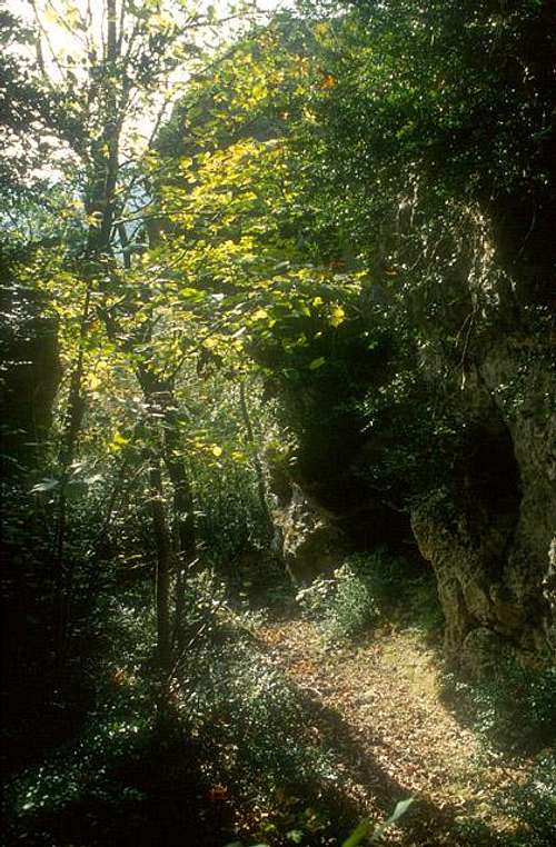 Access to Darcey rock