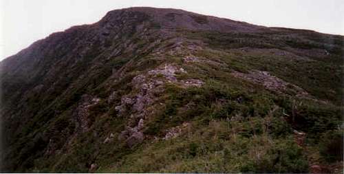 Mont Xalibu's summit.