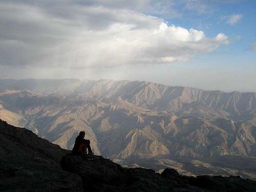 Iran august 2008, Damavand, south route