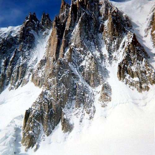 il Mont Blanc du Tacul mt....