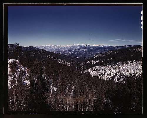 Sangre de Cristo Mountains, New Mexico
