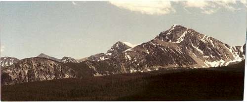 Warren Peak from Huff-Puff...