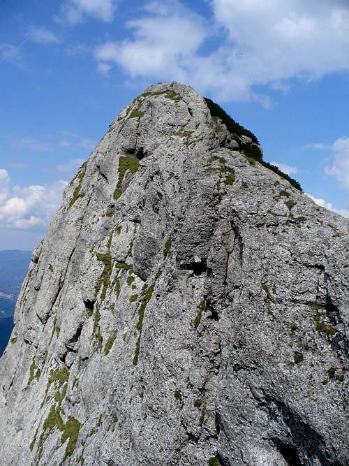 Ridge and peak Gălbinele - Bucegi mountains