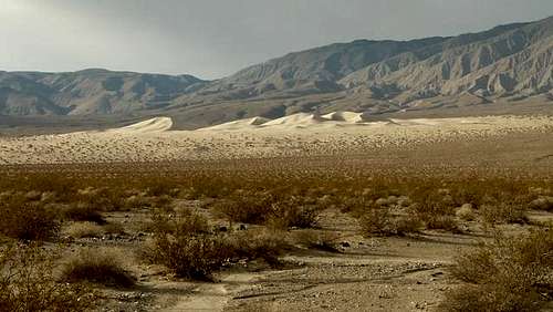 Panamint Dunes from afar