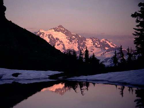  Mt. Shuksan from the lake...