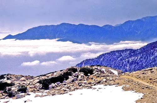 San Gabriels from San Gorgonio Mtn.