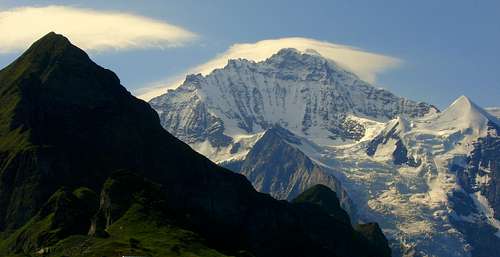 Jungfrau and Tschuggen