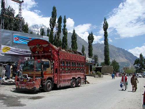 Painted Pakistani Truck