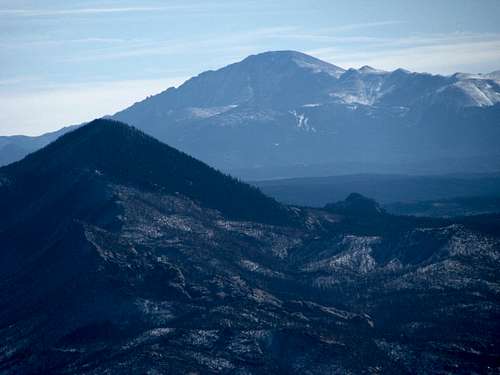Thunder Butte & Pikes Peak
