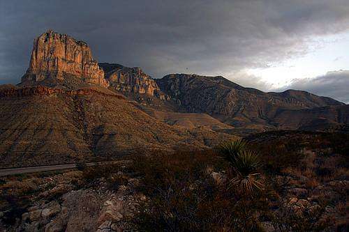 El Capitan - Guadalupe Peak at sunrise