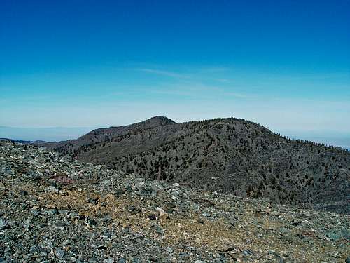 Dawson Peak and Pine Mountain