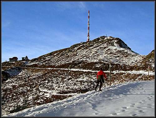 The summit of Goldeck