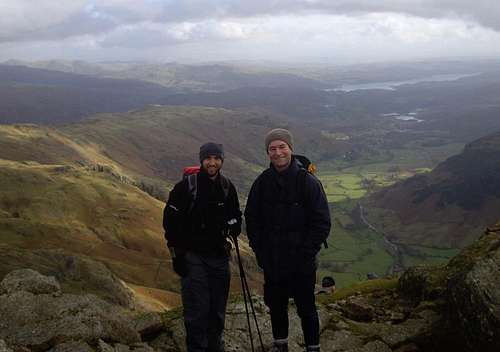 Bill and I on Harrison Stickle