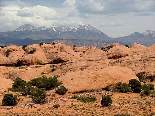 Sand Flats near Moab: Hell's...