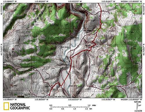 Dixie Flats/northern Piñon Range access route (4/9)